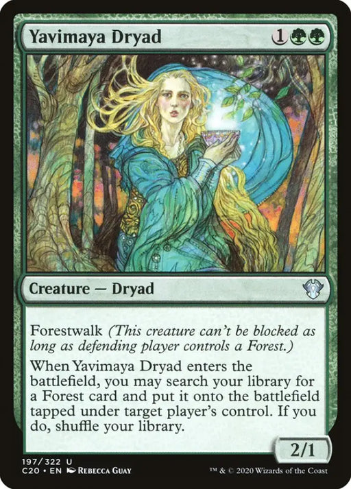 Yavimaya Dryad [Commander 2020] - MTG Single