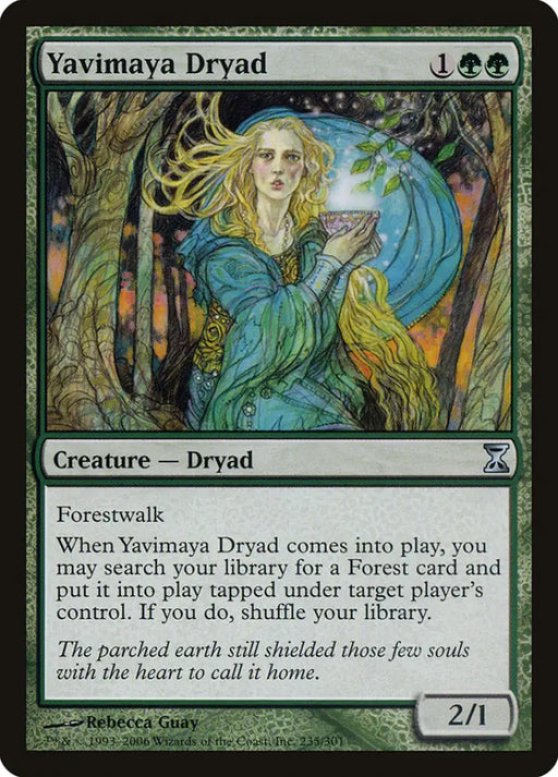 Yavimaya Dryad [Time Spiral] - MTG Single