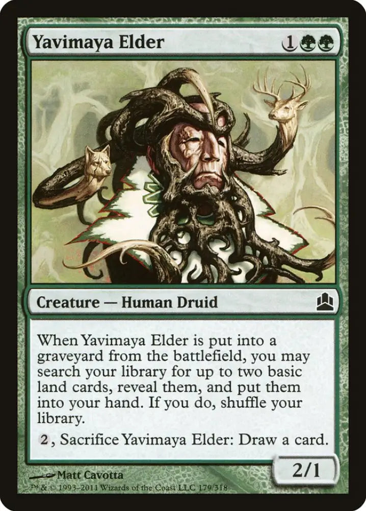Yavimaya Elder [Commander 2011] - MTG Single