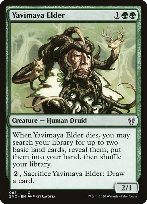 Yavimaya Elder [Zendikar Rising Commander] - MTG Single