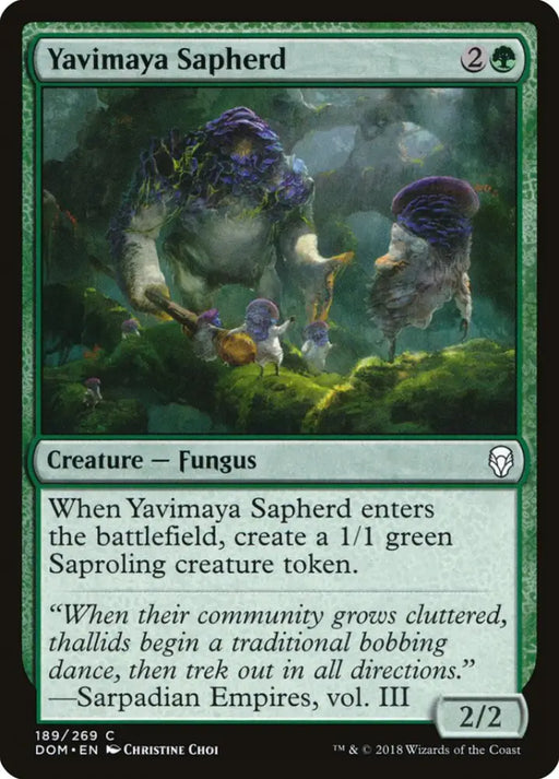 Yavimaya Sapherd [Dominaria] - MTG Single