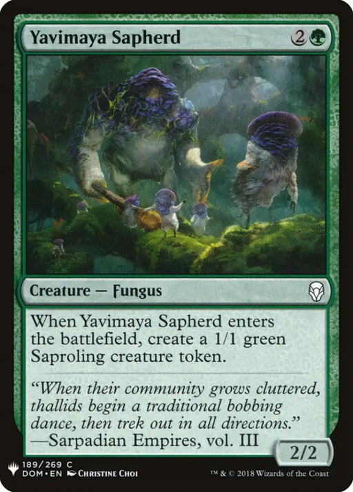 Yavimaya Sapherd [Mystery Booster] - MTG Single