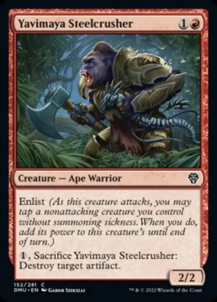 Yavimaya Steelcrusher [Dominaria United] - MTG Single