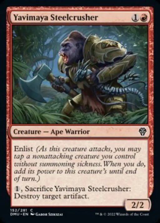 Yavimaya Steelcrusher [Dominaria United] - MTG Single