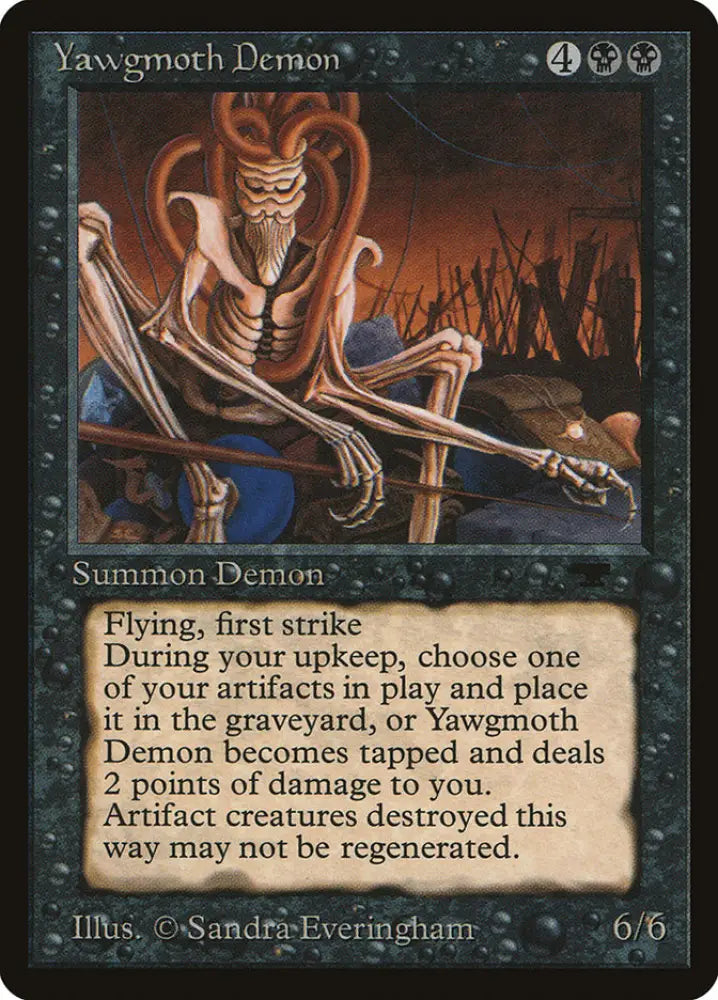 Yawgmoth Demon [Antiquities] - MTG Single