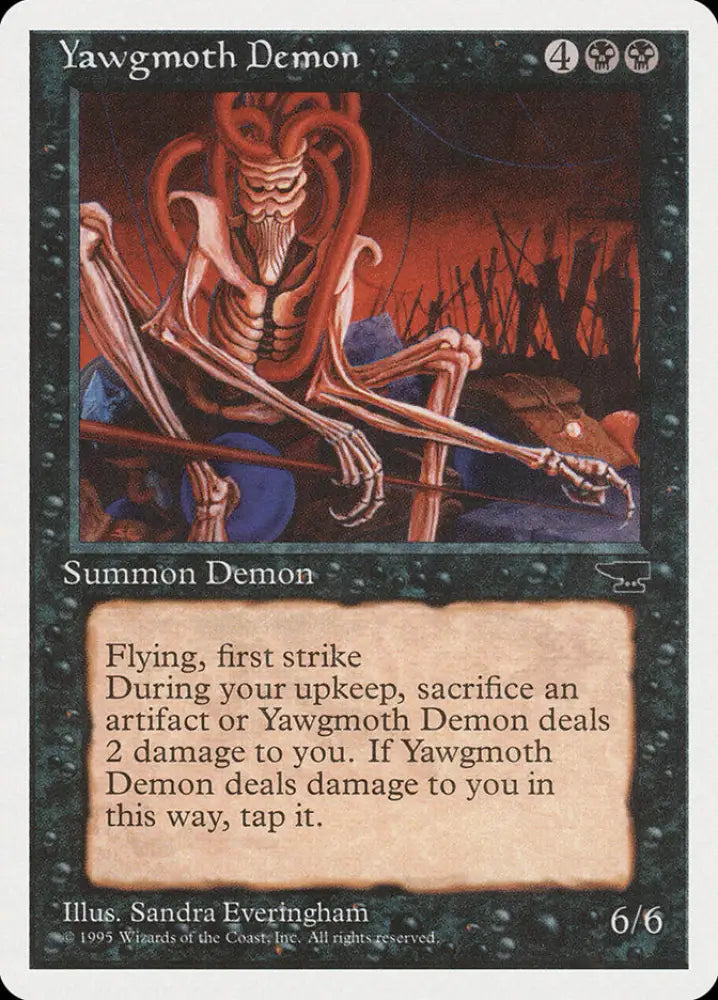Yawgmoth Demon [Chronicles] - MTG Single