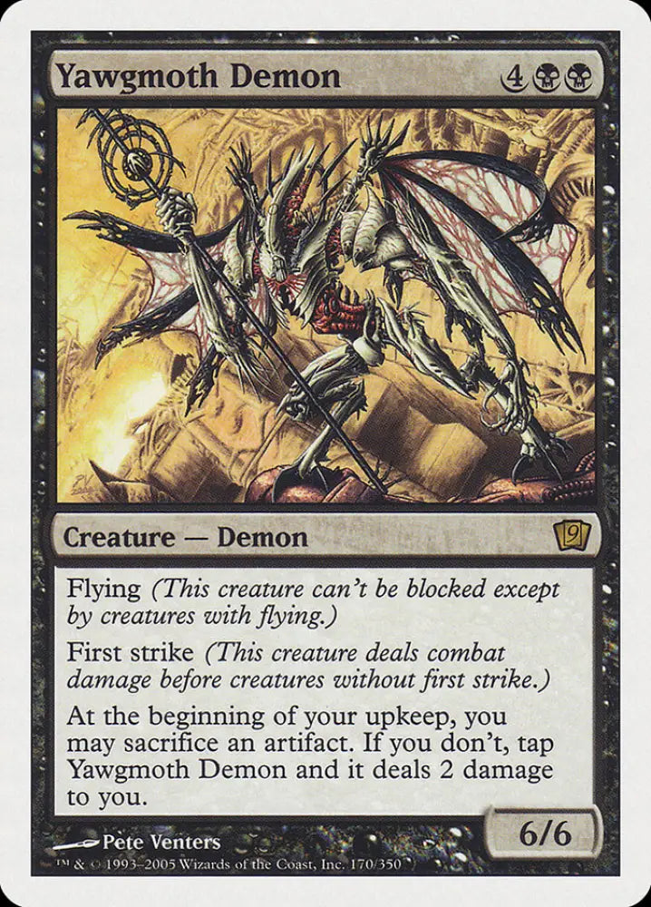 Yawgmoth Demon [Ninth Edition] - MTG Single