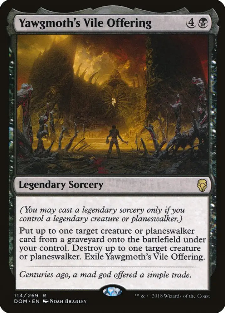 Yawgmoth’s Vile Offering [Dominaria] - MTG Single
