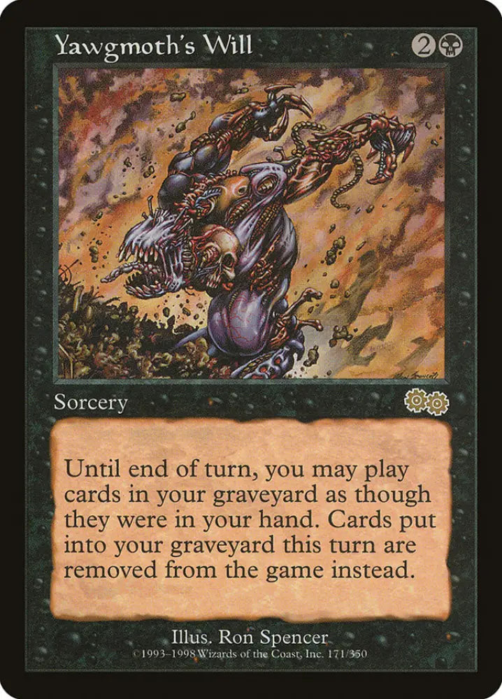Yawgmoth’s Will [Urza’s Saga] - MTG Single