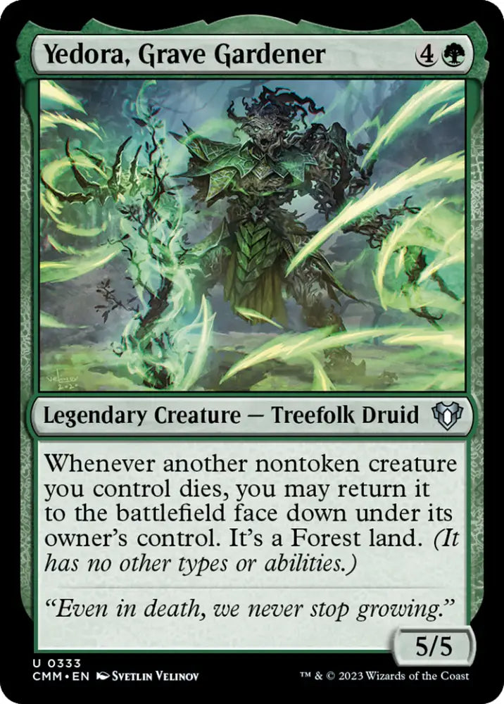 Yedora Grave Gardener [Commander Masters] - MTG Single
