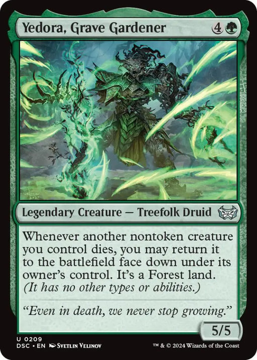 Yedora Grave Gardener [Duskmourn: House of Horror Commander] - MTG Single