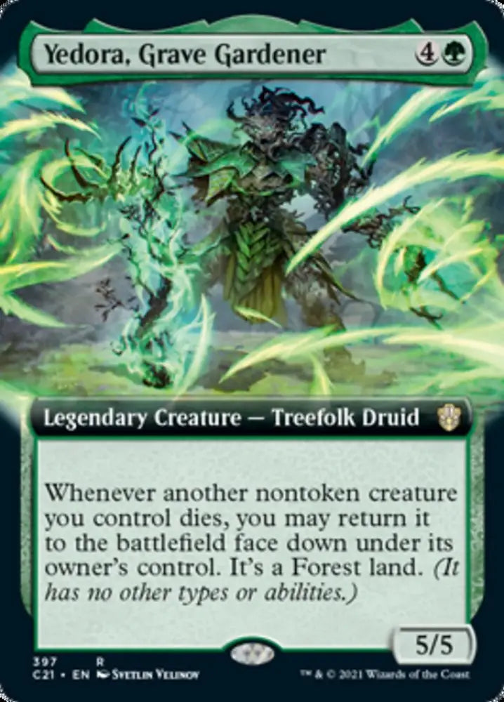 Yedora Grave Gardener (Extended Art) [Commander 2021] - MTG Single