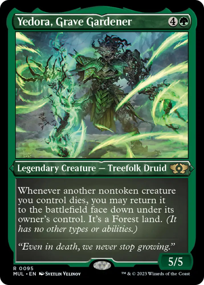 Yedora Grave Gardener (Foil Etched) [Multiverse Legends] - MTG Single