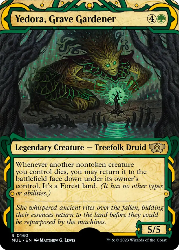 Yedora Grave Gardener (Halo Foil) [Multiverse Legends] - MTG Single