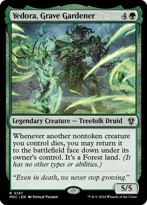 Yedora Grave Gardener [Murders at Karlov Manor Commander] - MTG Single