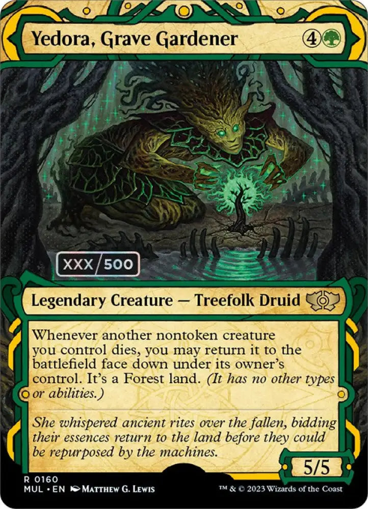 Yedora Grave Gardener (Serialized) [Multiverse Legends] - MTG Single