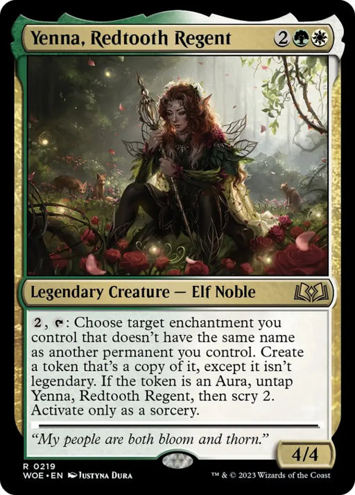 Yenna Redtooth Regent [Wilds of Eldraine] - MTG Single