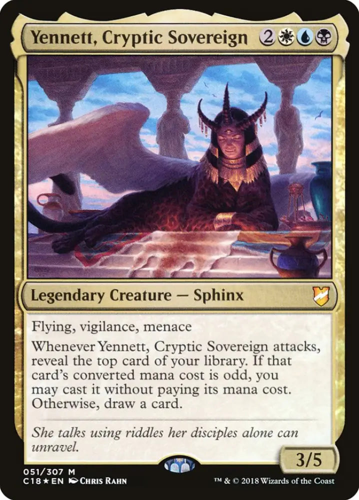 Yennett Cryptic Sovereign [Commander 2018] - MTG Single