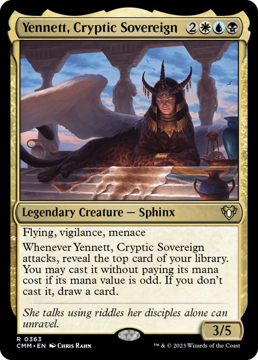 Yennett Cryptic Sovereign [Commander Masters] - MTG Single