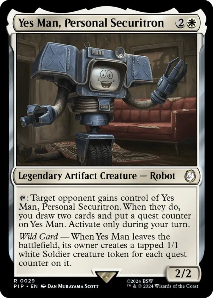 Yes Man Personal Securitron [Fallout] - MTG Single