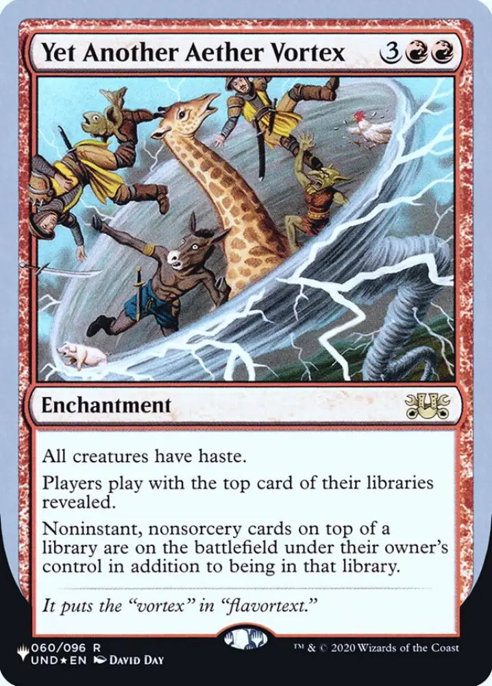 Yet Another Aether Vortex (Unfinity Foil Edition) [The List] - MTG Single