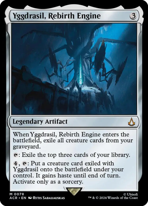 Yggdrasil Rebirth Engine [Assassin’s Creed] - MTG Single