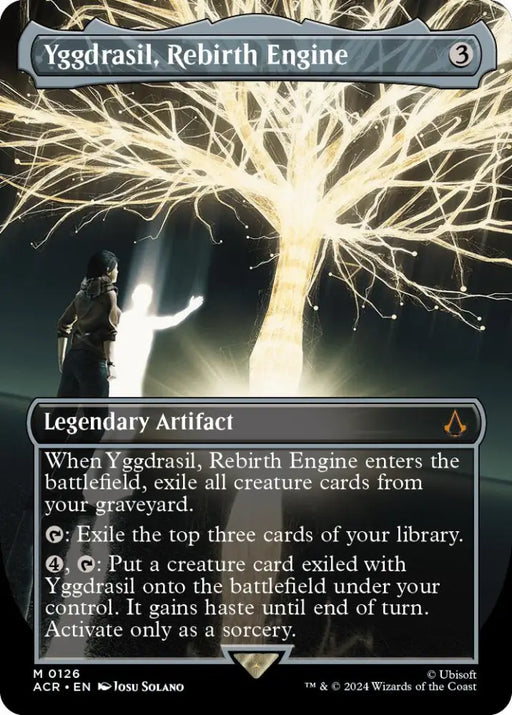Yggdrasil Rebirth Engine (Borderless) [Assassin’s Creed] - MTG Single
