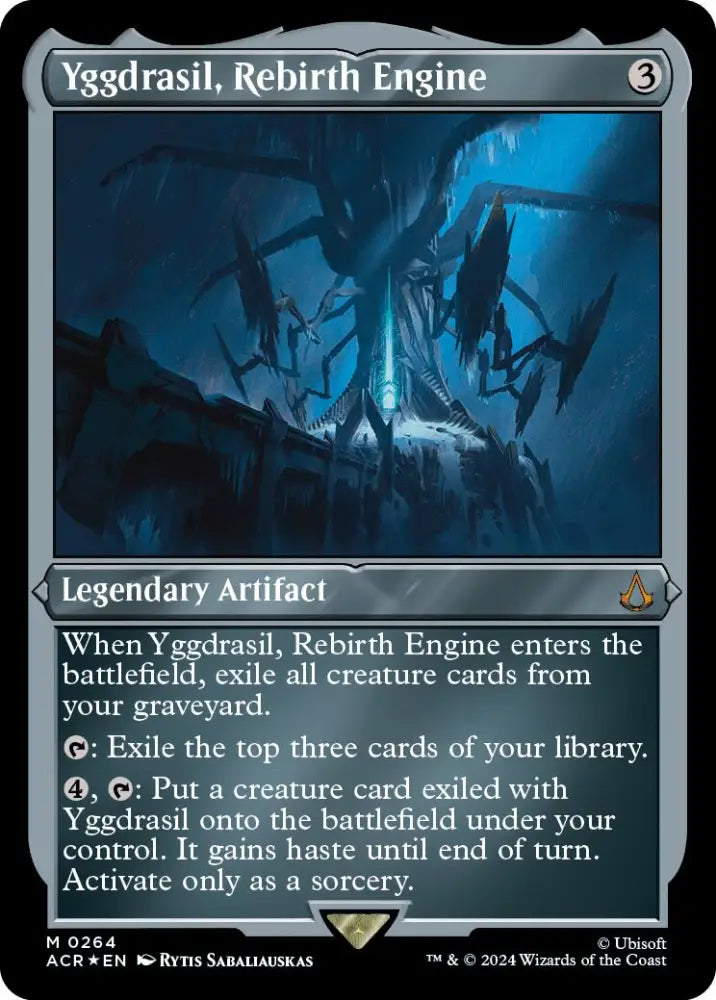 Yggdrasil Rebirth Engine (Foil Etched) [Assassin’s Creed] - MTG Single
