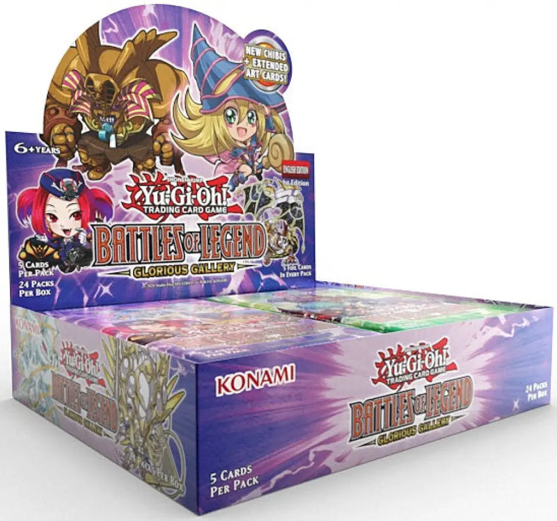YGO Battles of Legend Glorious Gallery Booster Box - Yu-Gi-Oh! Sealed
