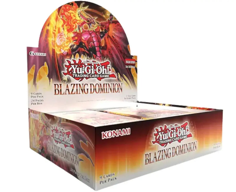 YGO Blazing Dominion Booster Box - Yu-Gi-Oh! Sealed
