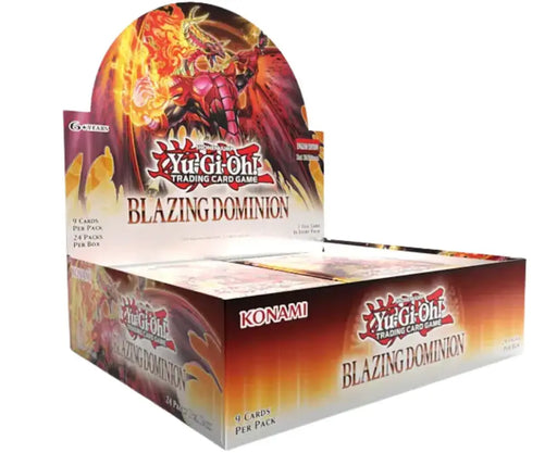 YGO Blazing Dominion Booster Box - Yu-Gi-Oh! Sealed