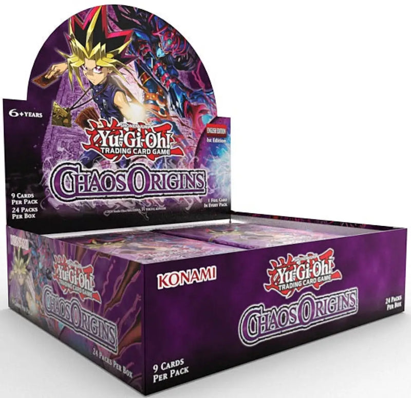 YGO Chaos Origins Booster Box (2026-07-03) - Yu-Gi-Oh! Sealed