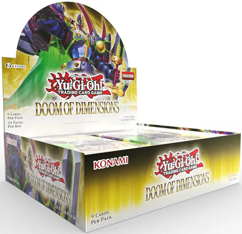 YGO Doom of Dimensions Booster Box - Yu-Gi-Oh! Sealed