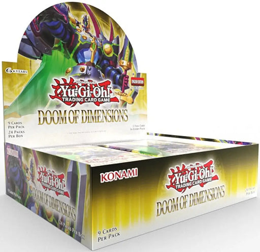 YGO Doom of Dimensions Booster Box - Yu-Gi-Oh! Sealed