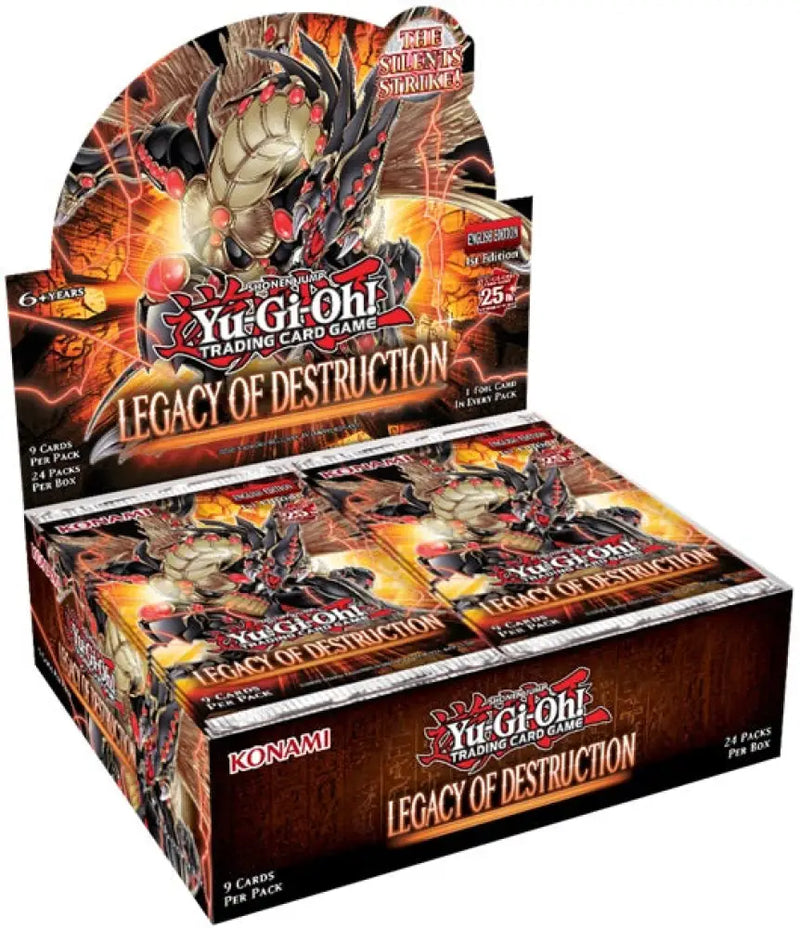 YGO Legacy of Destruction Booster Box - Yu-Gi-Oh! Sealed