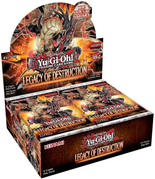 YGO Legacy of Destruction Booster Box - Yu-Gi-Oh! Sealed