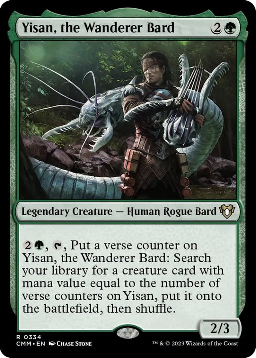Yisan the Wanderer Bard [Commander Masters] - MTG Single