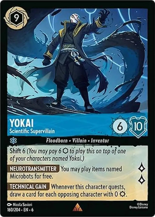 Yokai - Scientific Supervillain (160/204) [Azurite Sea] - Lorcana Single