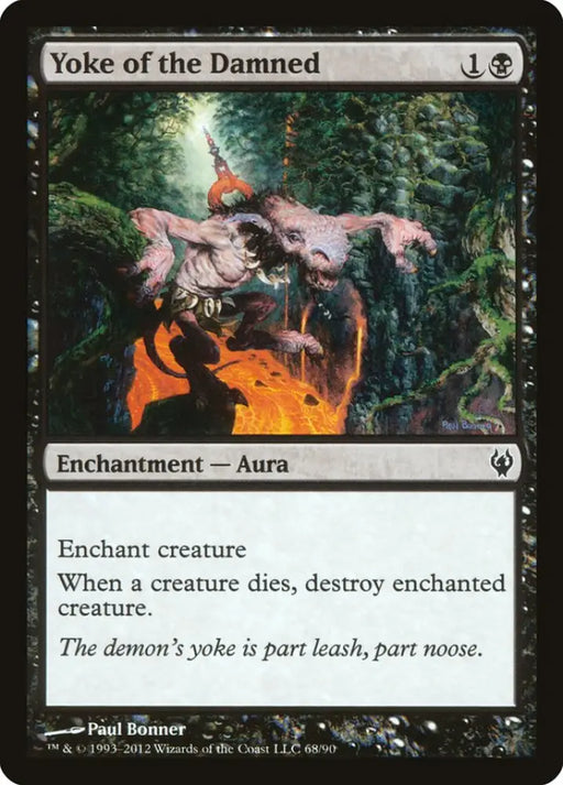 Yoke of the Damned [Duel Decks: Izzet vs. Golgari] - MTG Single
