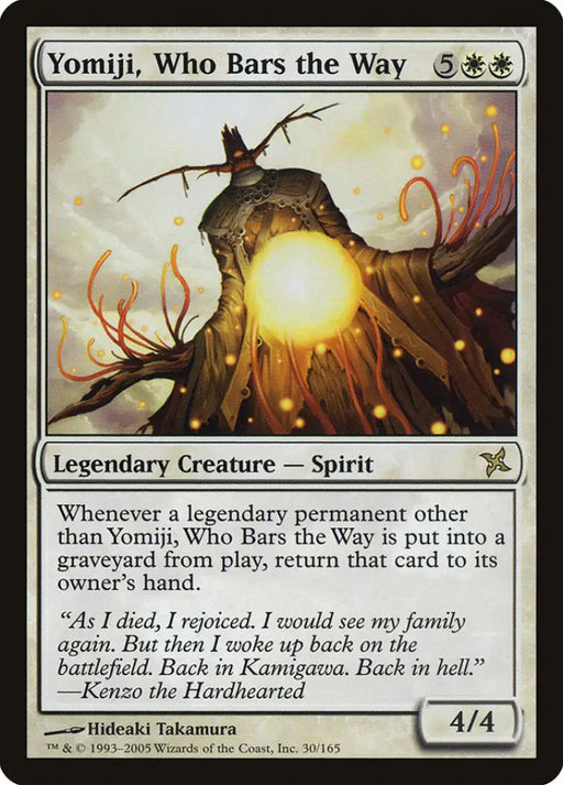Yomiji Who Bars the Way [Betrayers of Kamigawa] - MTG Single