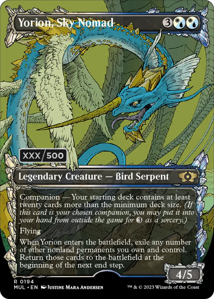 Yorion Sky Nomad (Serialized) [Multiverse Legends] - MTG Single
