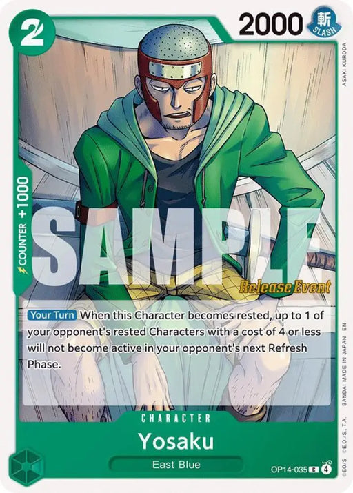 Yosaku (OP14-035) [The Azure Sea's Seven Release Event Cards]