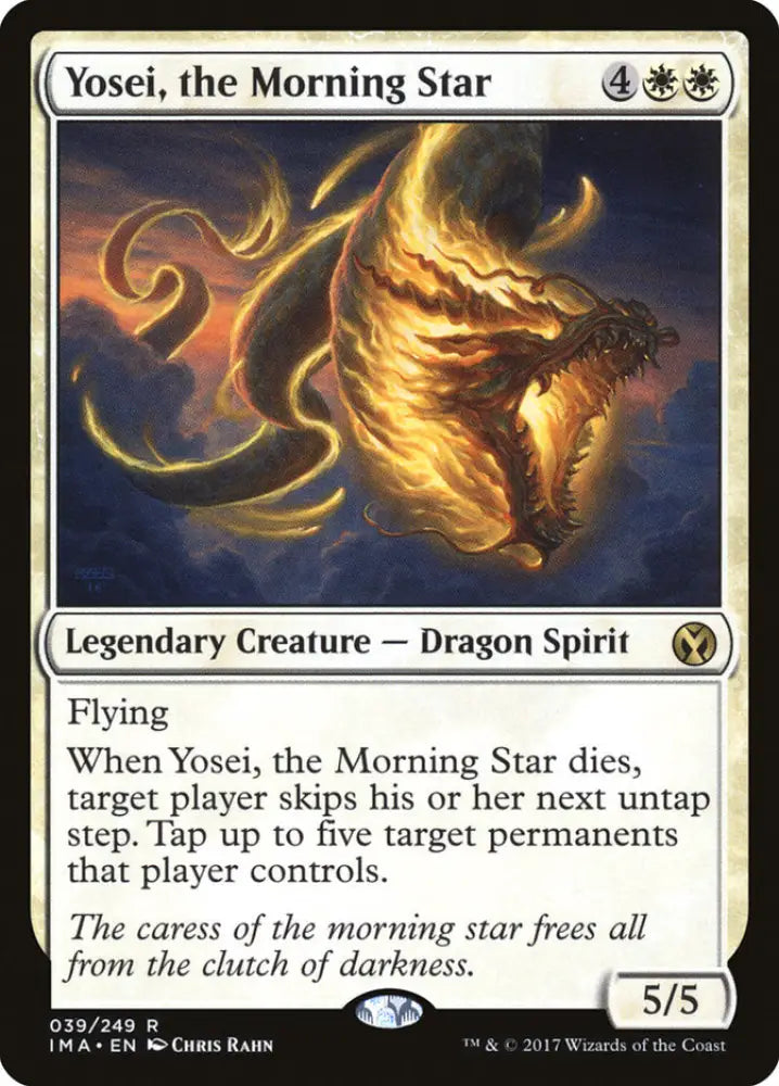 Yosei the Morning Star [Iconic Masters] - MTG Single