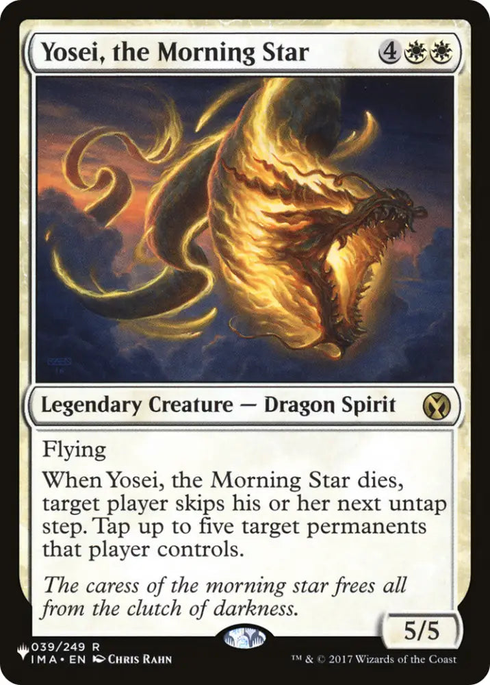 Yosei the Morning Star [The List] - MTG Single