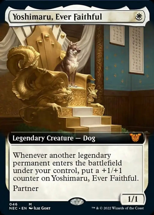 Yoshimaru Ever Faithful (Extended Art) [Kamigawa: Neon Dynasty Commander] - MTG Single