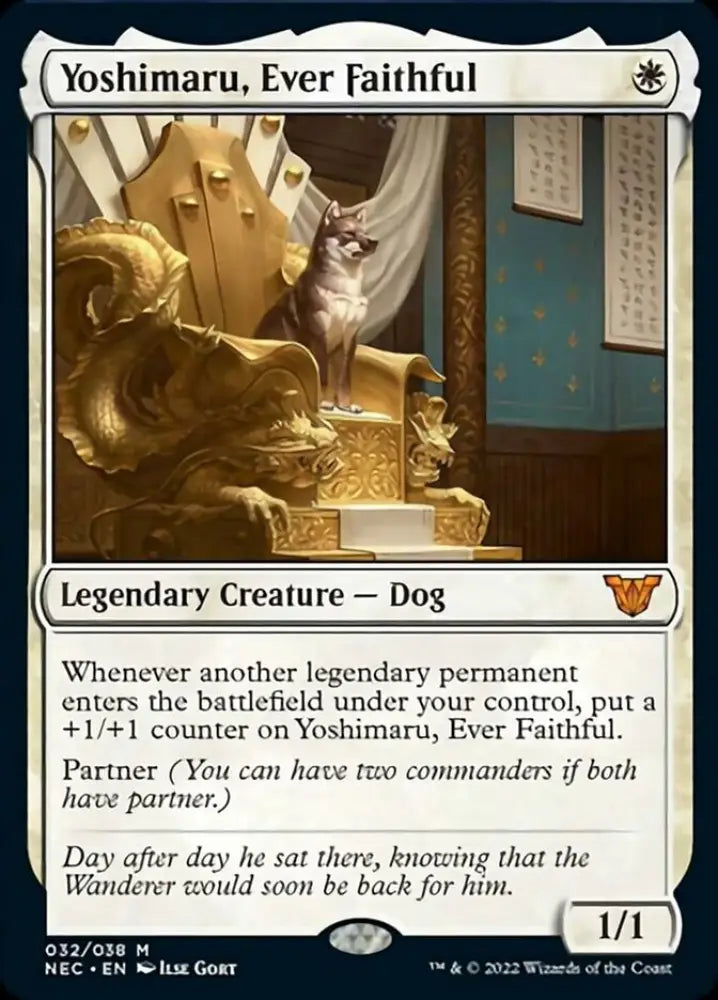 Yoshimaru Ever Faithful [Kamigawa: Neon Dynasty Commander] - MTG Single