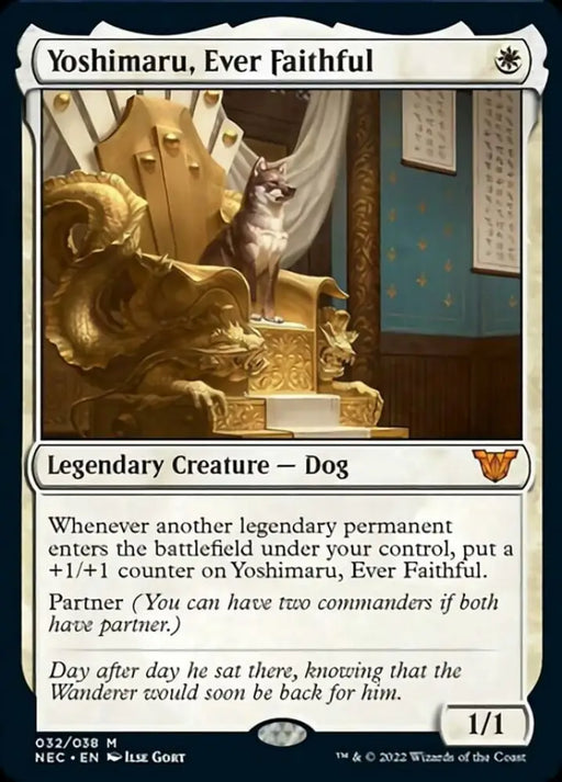 Yoshimaru Ever Faithful [Kamigawa: Neon Dynasty Commander] - MTG Single