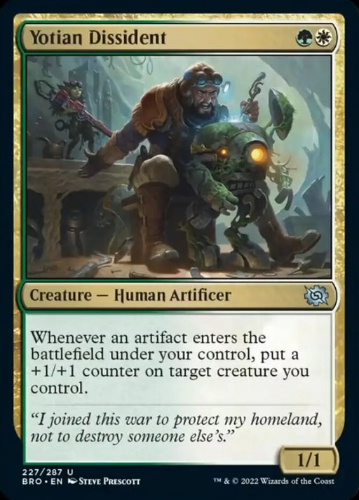 Yotian Dissident [The Brothers’ War] - MTG Single