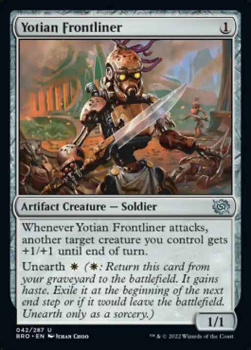 Yotian Frontliner [The Brothers’ War] - MTG Single