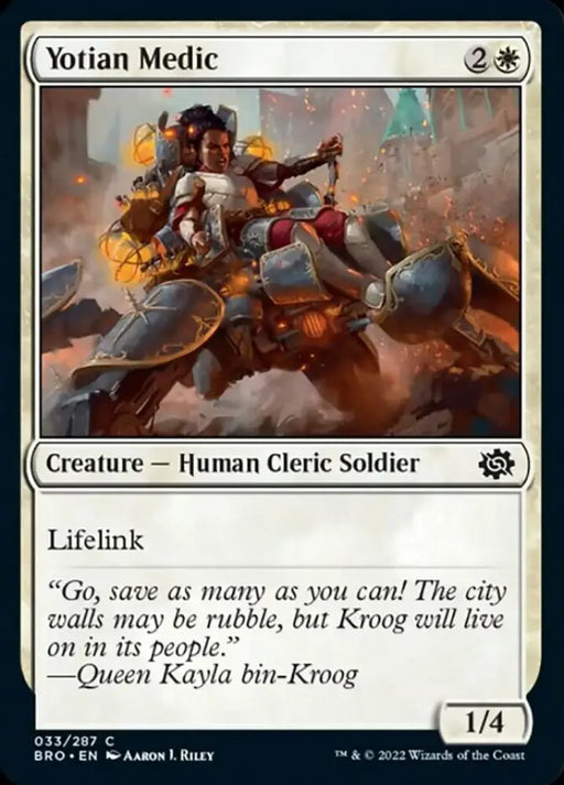 Yotian Medic [The Brothers’ War] - MTG Single